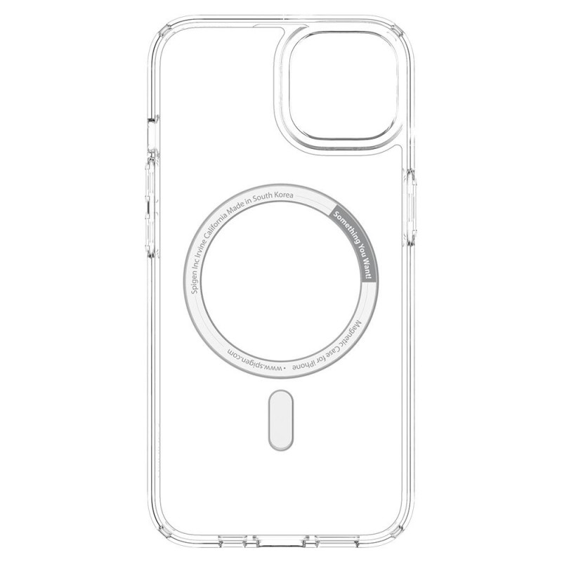 Custodia Spigen Ultra Hybrid Mag MagSafe per Apple iPhone 13, bianca