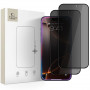 Tech-Protect Glass Spy+ THP4511 vetro temperato privacy per Apple iPhone 16 Pro Max / 17 Pro Max (2 pz)