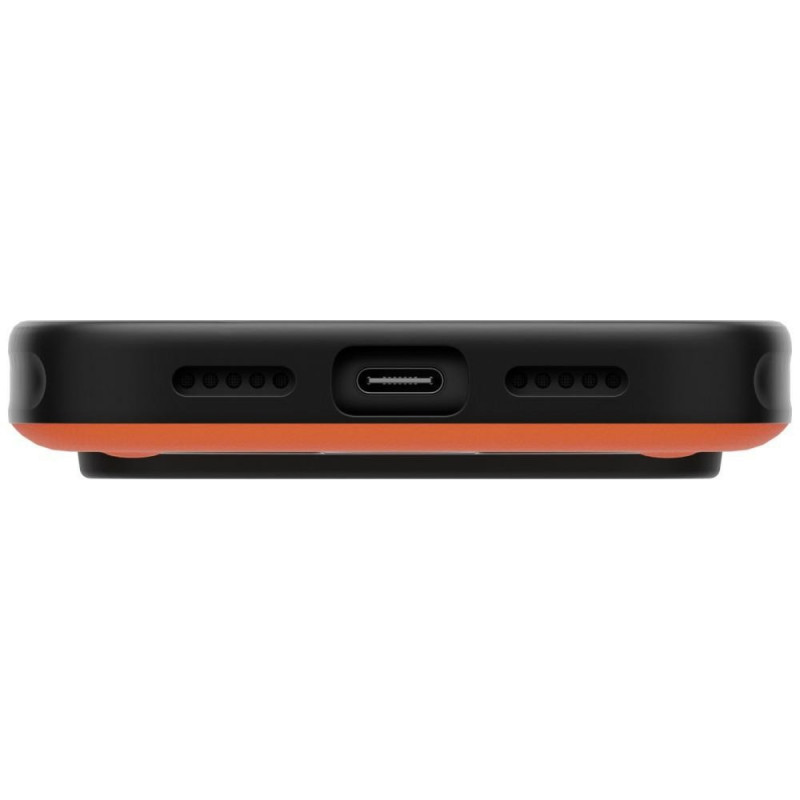 Custodia UNIQ Elix per Apple iPhone 18 Pro / 17 Pro, con supporto girevole a 360°, arancione