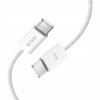 Cavo Tech-Protect Ultraboost Classic USB-C / USB-C PD, 60W, 3A, 100 cm, bianco