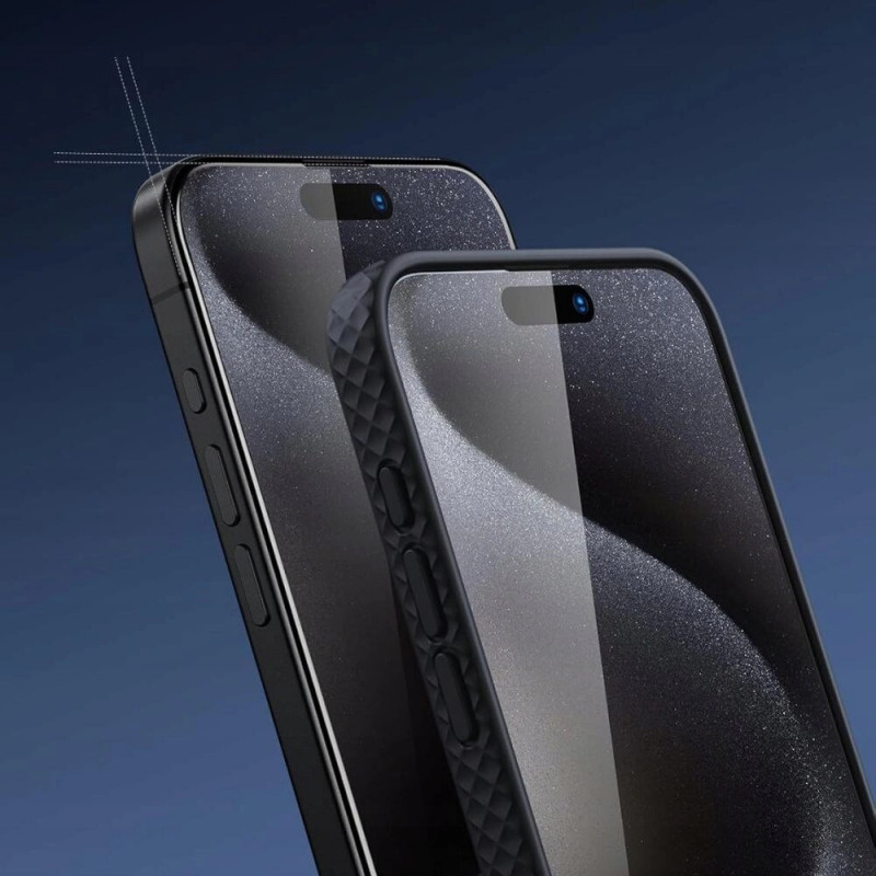 Tech-Protect Glass Fit+ THP4496 Pellicola protettiva in vetro temperato per Apple iPhone 16 Pro Max / 17 Pro Max / 18 Pro Max, trasparente (2 pz)