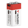 Batteria ricaricabile Verbatim 30251 USB-C Li-ion 9V 335 mAh (1 pz)