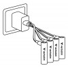Batterie ricaricabili Verbatim 30249 USB-C Li-ion AA 2100 mAh (4 pz)