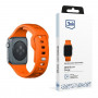 Cinturino in silicone 3mk per Apple Watch 38/40/41 mm, arancione