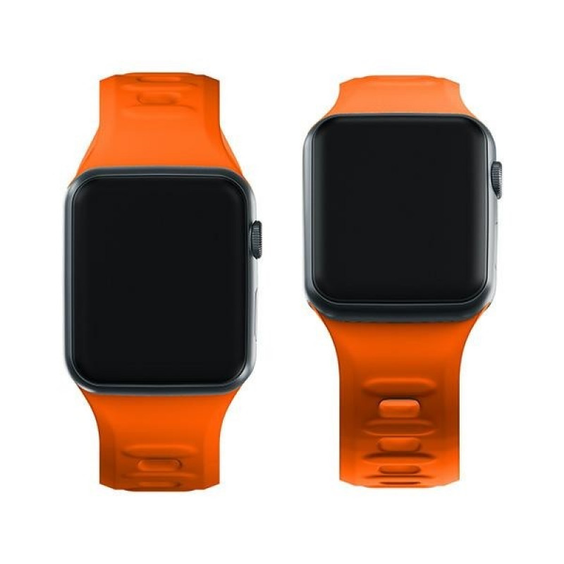 Cinturino in silicone 3mk per Apple Watch 38/40/41 mm, arancione