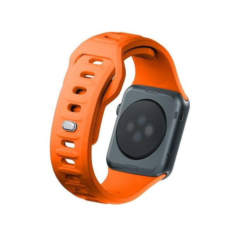 Cinturino in silicone 3mk per Apple Watch 38/40/41 mm, arancione