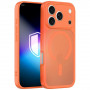 Custodia magnetica 3MK Misty MagCase 3MK18103 per Apple iPhone 17 Pro, arancione