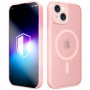 Custodia magnetica 3MK Misty MagCase per Apple iPhone 14, rosa