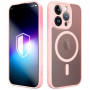 Custodia magnetica 3MK Misty MagCase per Apple iPhone 14 Pro, rosa