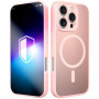Custodia magnetica 3MK Misty MagCase per Apple iPhone 16 Pro, rosa