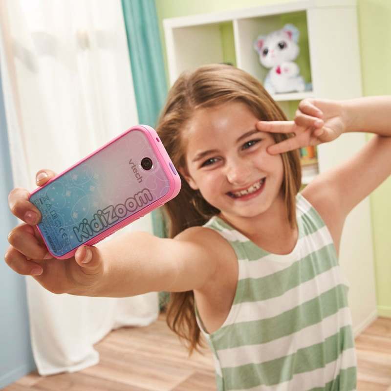VTech KidiZoom Snap Touch 80-549254 Fotocamera digitale per bambini, rosa