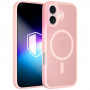 Custodia magnetica 3MK Misty MagCase per Apple iPhone 17, rosa