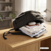 Zaino per laptop NanoRS RS204 B 15.6", nero, 42x28.5x14, impermeabile