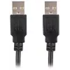 Cavo Lanberg USB-A M/M 2.0 0,5 m, nero