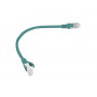 Cavo patch Cat6 U/UTP Lanberg PCU6-10CC-0025-G 0,25 m, verde