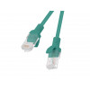 Cavo patch Cat6 U/UTP Lanberg PCU6-10CC-0025-G 0,25 m, verde