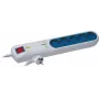 Lestar LF 2005A Ciabatta multipresa con protezione da sovratensione, 5 prese, 3 m, grigia