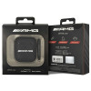 Cover in pelle Big Logo Mercedes-AMG AMA2SLWK per Apple AirPods 1/2, nera