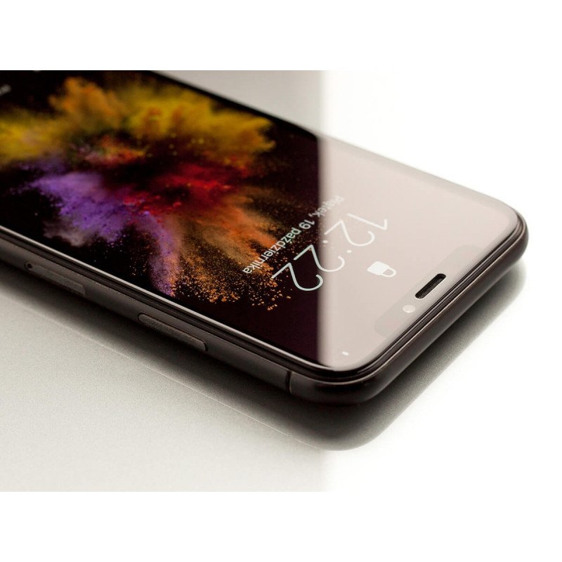 Vetro temperato 3MK HardGlass Max per Apple iPhone 8, nero