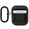 Cover BMW BMA222SWTK Multiple Colored Lines per Apple AirPods 1/2, nera