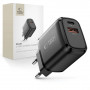 Caricatore da parete Tech-Protect NCA30 USB-A, USB-C PD 30W / QC3.0, nero