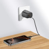 Caricatore da parete Tech-Protect NCA30 USB-A, USB-C PD 30W / QC3.0, nero