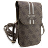 Guess GUWBP4RPSW Borsa a mano 4G Stripes, marrone