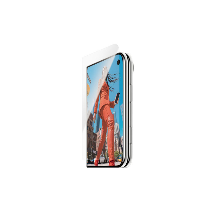 Protezione schermo anteriore PanzerGlass per iPhone Duo con EasyAligner, trasparente