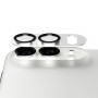 Protezione fotocamera Fender PanzerGlass per iPhone Duo, bianca