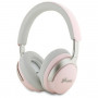 Cuffie wireless over-ear con logo script in metallo Guess GUBHC22PSBCSMP, ANC/ENC, rosa