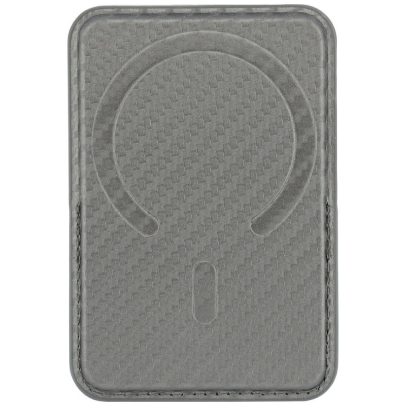 Portafoglio MagSafe BMW M Carbon Metal Logos, antracite