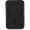 Portafoglio MagSafe BMW Carbon Metal Logos, nero