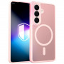 Custodia magnetica 3MK Misty MagCase per Samsung Galaxy S26, rosa