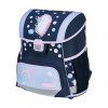 Set zaino scuola primaria Herlitz Loop Plus Unicorn Dreams, blu scuro/rosa