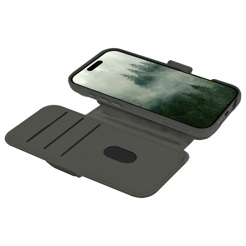 Custodia flip dbramante1928 Lynge MagSafe, Forest Shadow, per Apple iPhone Air (LM66ICGR6686)