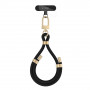 Cinturino da polso in corda Tech-Protect C4S, nero/oro
