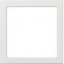 Gira 0289112 Cornice adattatrice per System 55, Gira Flächenschalter, bianco puro