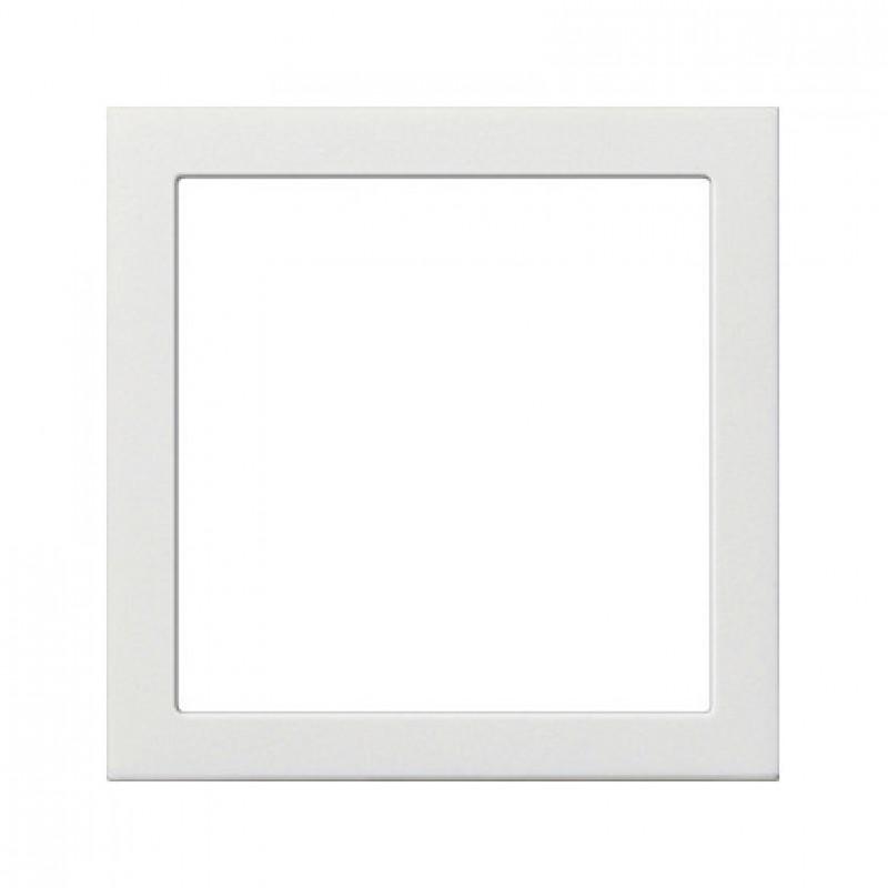 Gira 0289112 Cornice adattatrice per System 55, Gira Flächenschalter, bianco puro