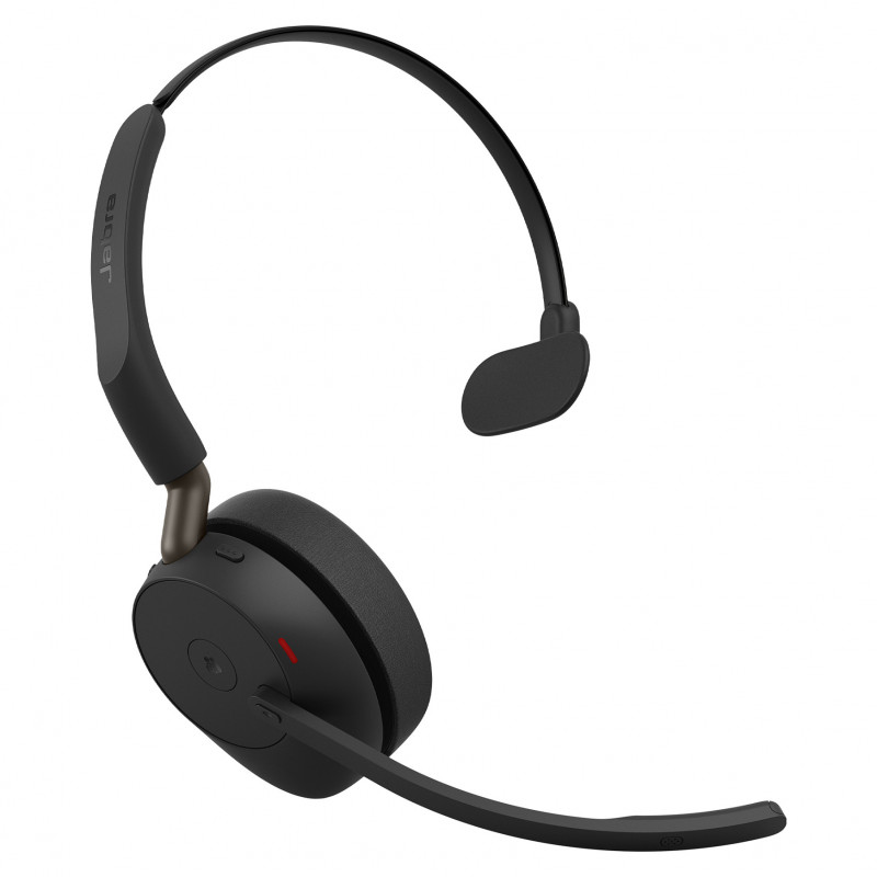 Cuffia mono Jabra Evolve3 65 MS, Link 390c, base di ricarica, nera (36599-899-889)