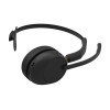 Cuffia mono Jabra Evolve3 65 UC, Link 390c, base di ricarica, nera (36599-889-889)