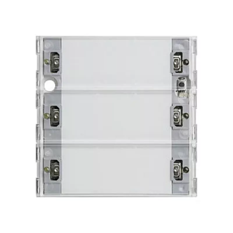Sensore a pulsante Gira Push-Button Sensor 3 Comfort 513300, 3 canali, KNX, System 55