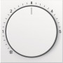 Placca Gira Cover 270227, System 55, bianco puro, opaco satinato