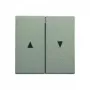 Gira 029426 Rocker per interruttore per tapparelle con frecce, System 55, alluminio