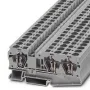 Morsetto passante a 3 conduttori Phoenix Contact ST 6-TWIN BU 3036479, blu (50 pz)