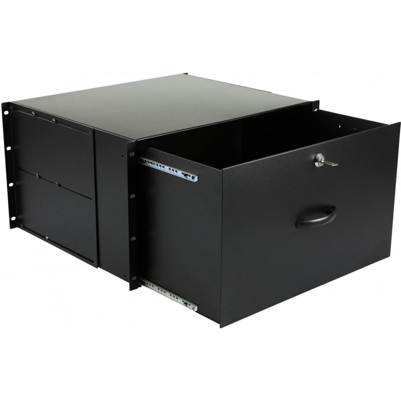 Accessorio per rack Lanview RAD115BL, 6U, 19 pollici, ovale, 482 mm, 50 kg, nero