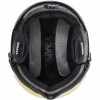 Casco da sci UVEX Wanted Visor, 58-61 cm (L), nero