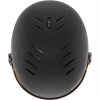 Casco da sci UVEX Wanted Visor, 58-61 cm (L), nero