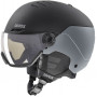 Casco da sci UVEX Wanted Visor pro V, nero opaco