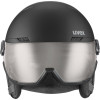 Casco da sci UVEX Wanted Visor pro V, nero opaco