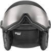 Casco da sci UVEX Wanted Visor pro V, nero opaco